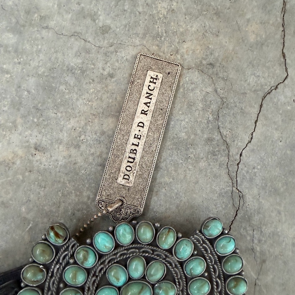 Double D Ranch Turquoise Concho Accessory - Picture 2 of 4